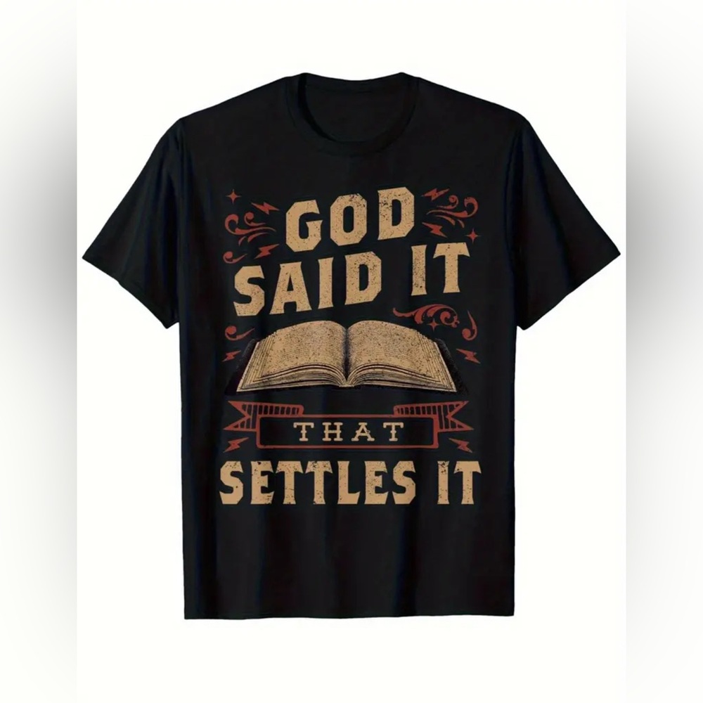 Black Graphic T-Shirt